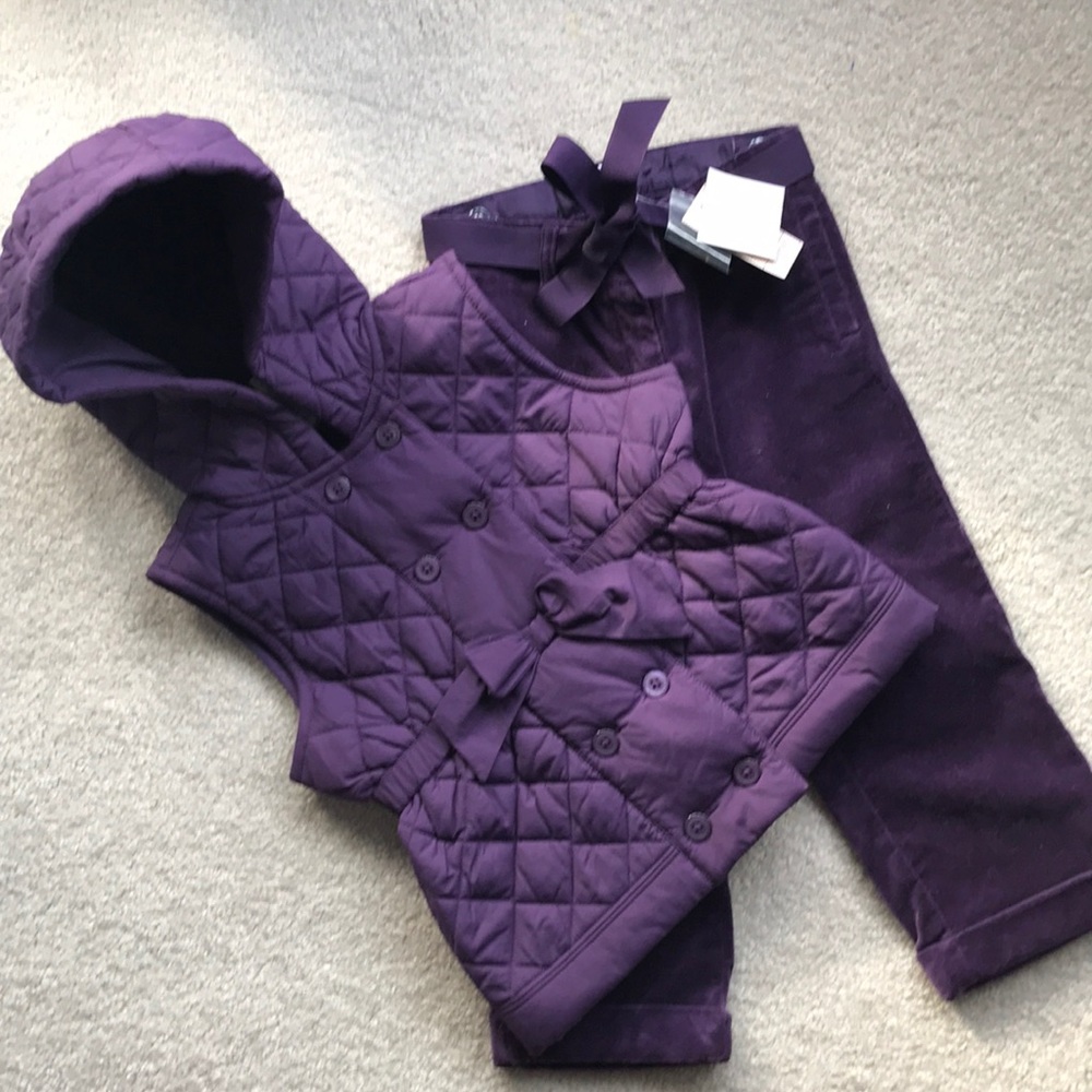 Janie and Jack girl’s outfit 2T
